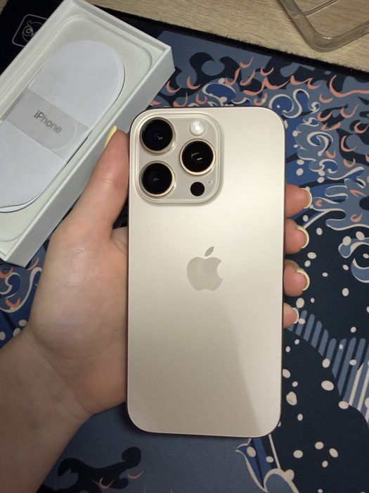 iPhone 16 Pro 128GB Desert Titanium Neverlock ідеальний стан