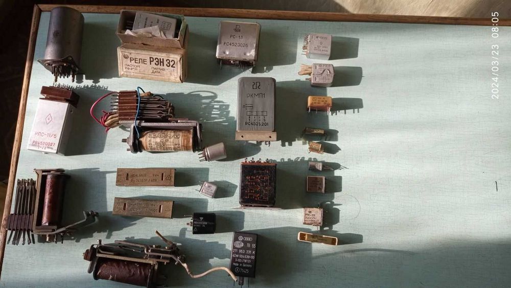 Реле РКПМ 1, РЭМ, РЭС, РСМ, РЭН 17, контактор СК А63