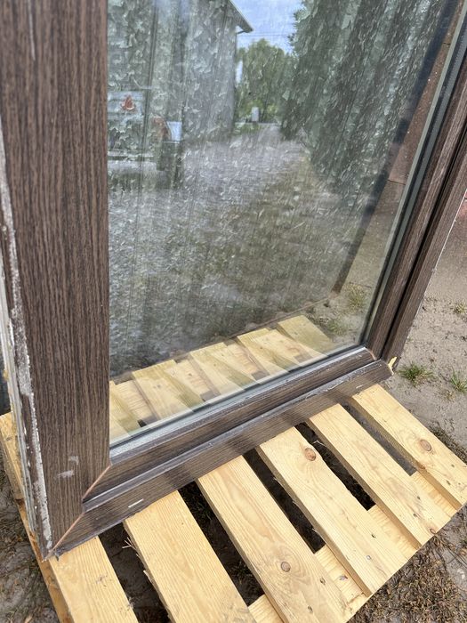 Okno balkonowe,plastikowe 86,5/223