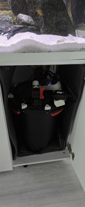 Akwarium Malawi 240L 120x40x50 Optiwhite + Fluval FX6 filtr