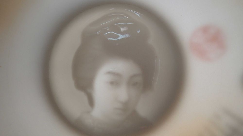 Serviço de chá antigo em Porcelana Japonesa