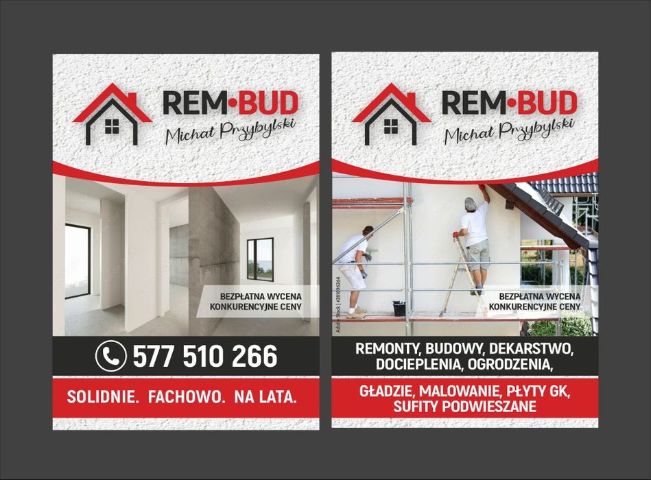 Remont ? Budowa? Rem-Bud zapraszamy do kontaktu