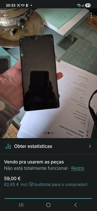 Redmi note 14 mais três tlm e um tablet