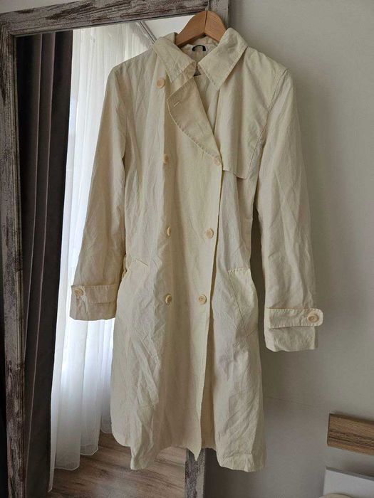 Max Mara weekend бежевый плащ тренч размер L