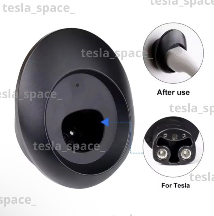 тримач для акуратного зберігання зарядного кабелю та пістолета Tesla