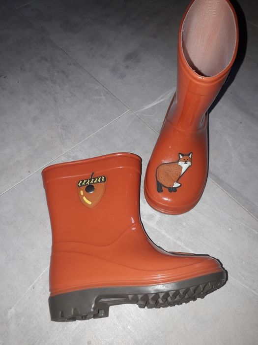 Kalosze 5 10 15 liski r 22/23 jak nowe