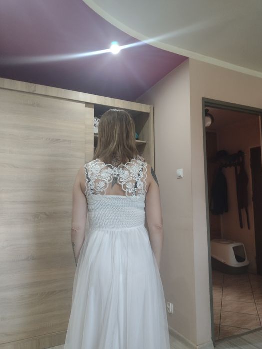 Suknia ślubna biała