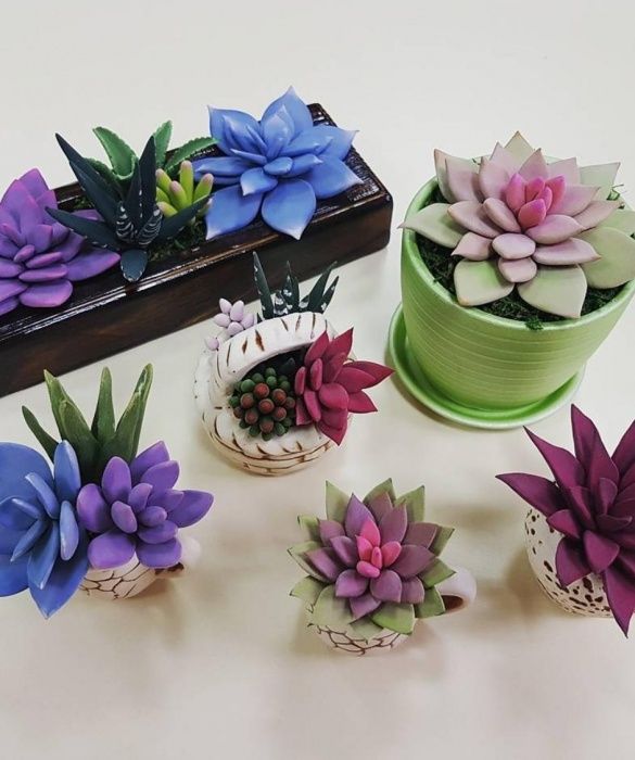 Японская полимерная детская глина для лепки цветов DECOCLAY ДЕКОКЛЕЙ