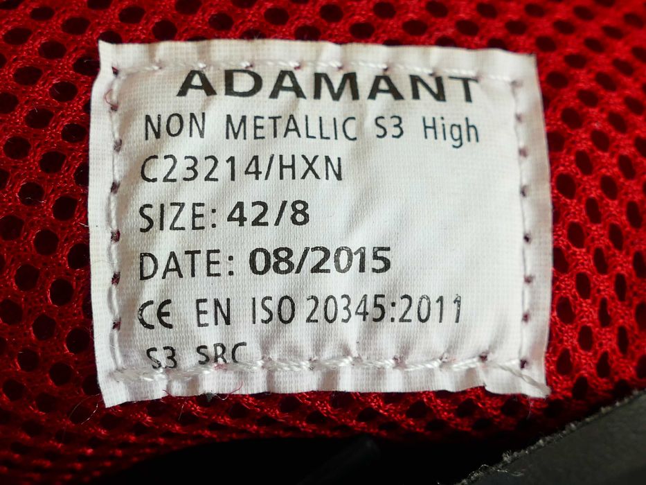 Buty ochronne trzewiki , skóra , rozm. 42. Nowe.