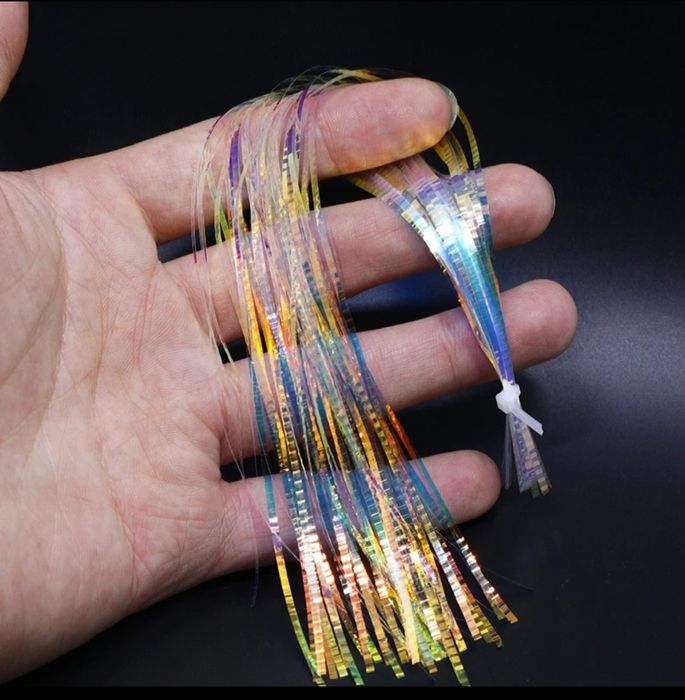 Wedkarstwo muchowe 125 szt pasm długości 25cm