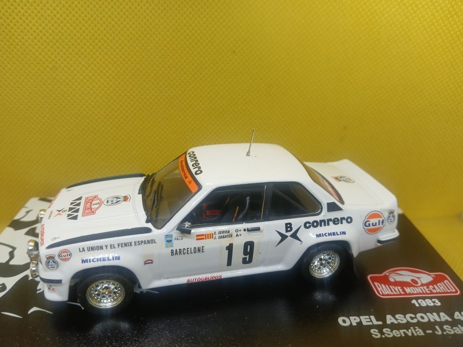 Miniaturas 1/43 Ralies 8 modelos em estado novo