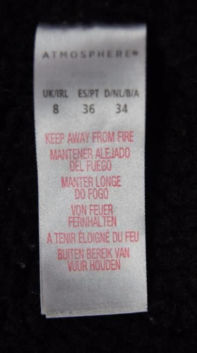 Kurtka damska "S/M". Ocieplana barankiem. Producent "ATMOSPHERE"