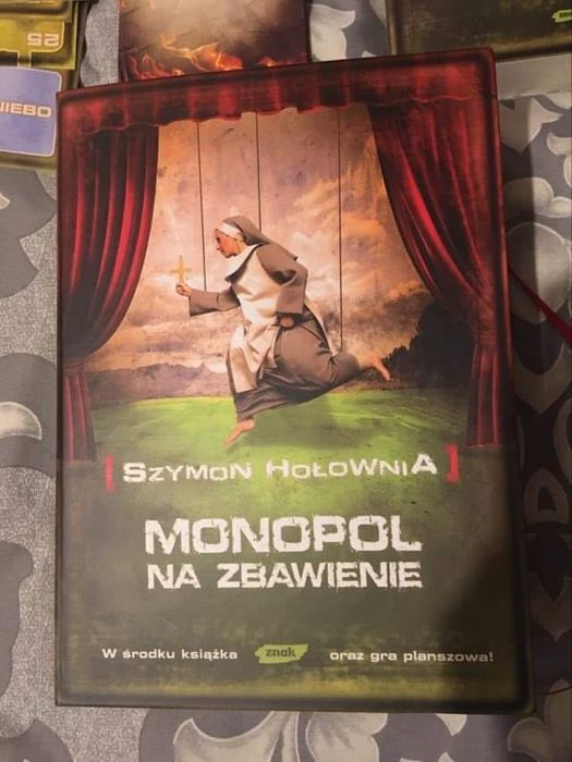 Monopol na zbawienie - Szymon Hołownia - książka i gra