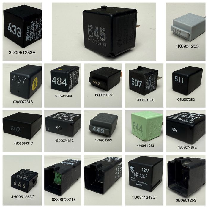 Реле фольксваген Шкода Ауді Сеат