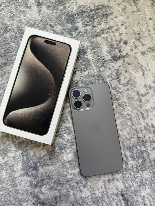 Iphone 15 pro max 256 gb natural titanium
