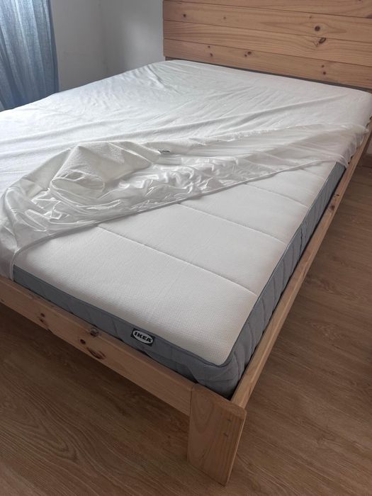 Vendo recheio de casa Cama colchao novo sofa e comoda