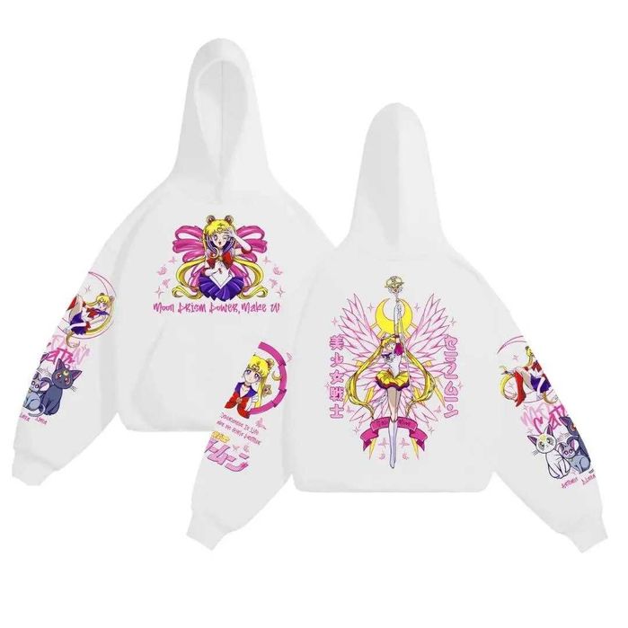 Оверсайз Худи в стиле Аниме (хс-ххл)