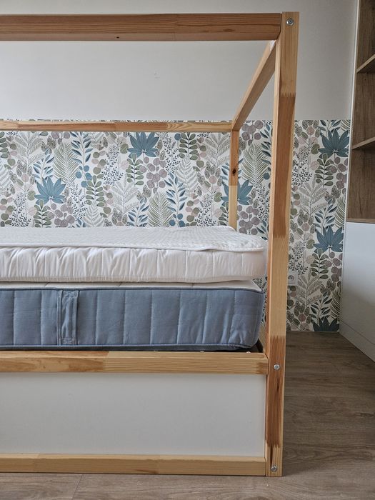Łóżko dwustronne Ikea KURA