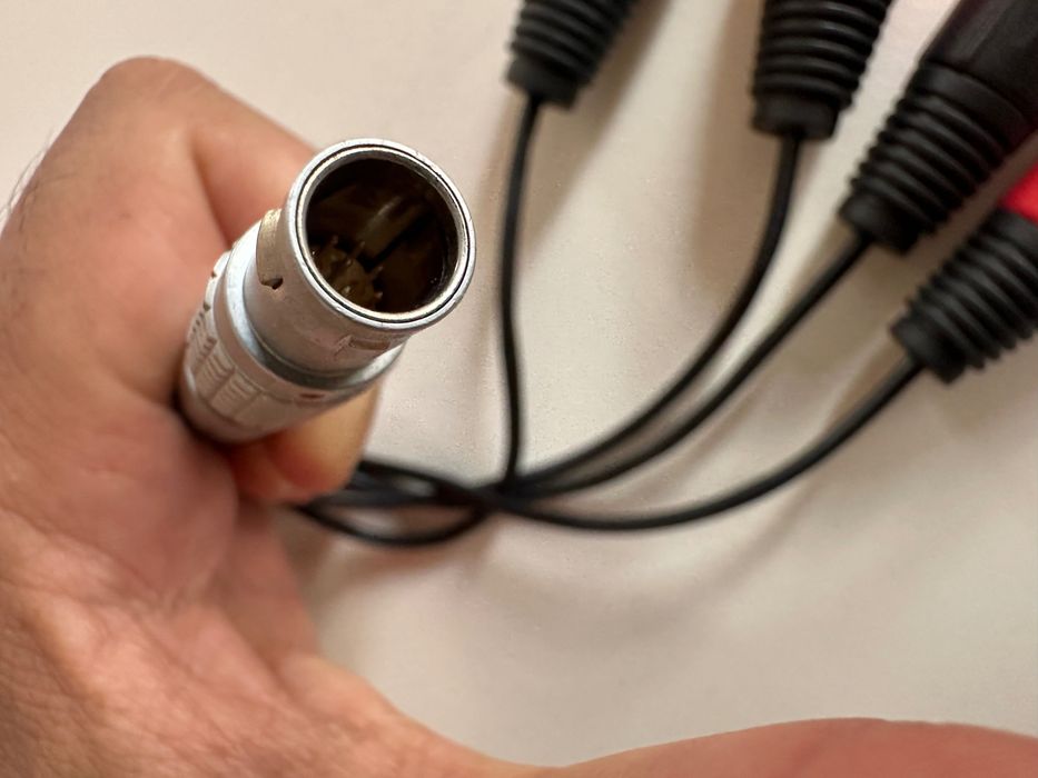 Cabo Breakout Áudio Profissional Lemo 10-Pin para 4x XLR