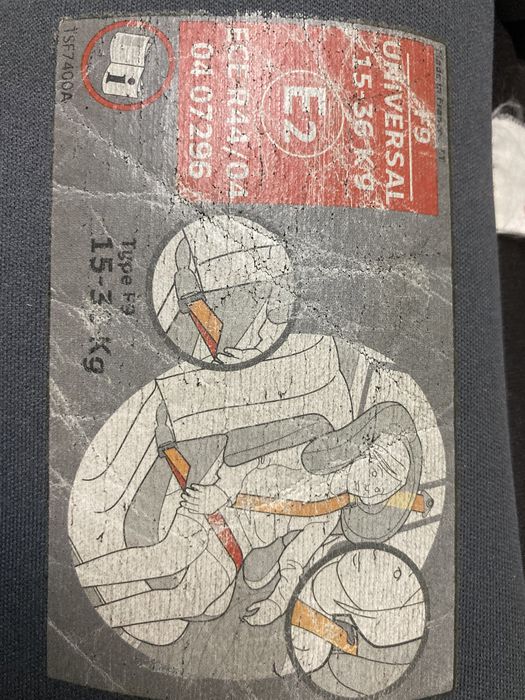 Cadeira auto 15-36 Kg - Grupo 2/3