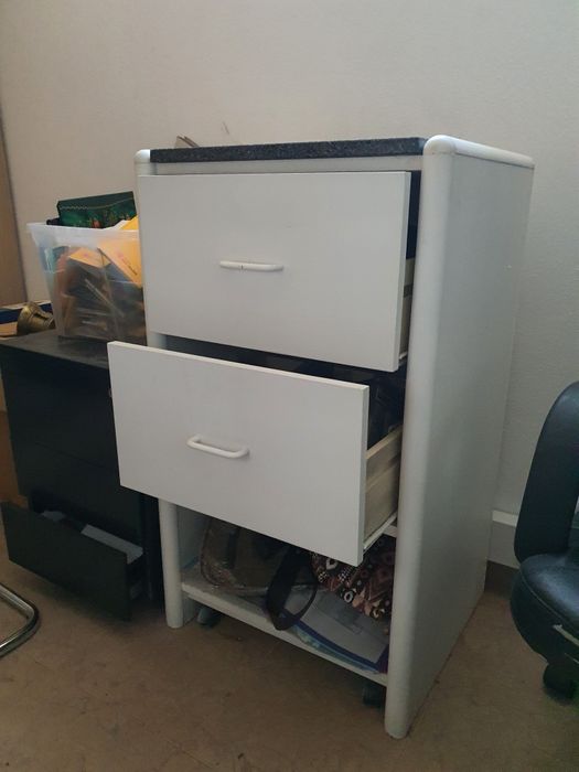 Movel balcão com tampo pedra marmorite