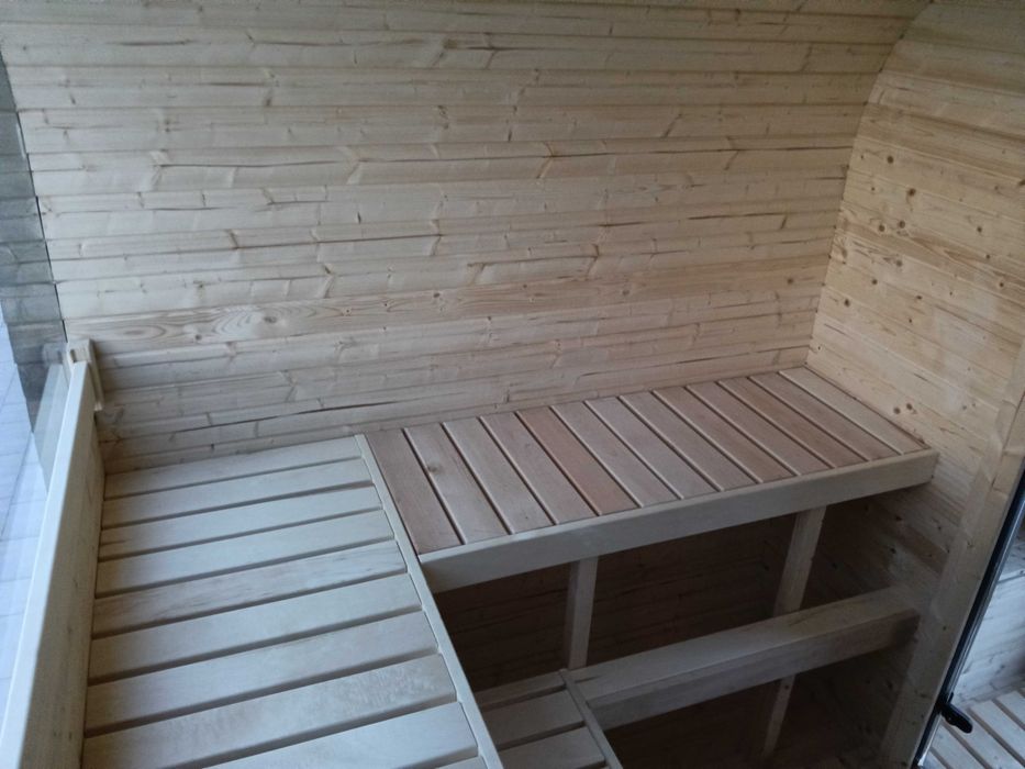 Sauna Quadro 3,4m Przedsionek Taras
