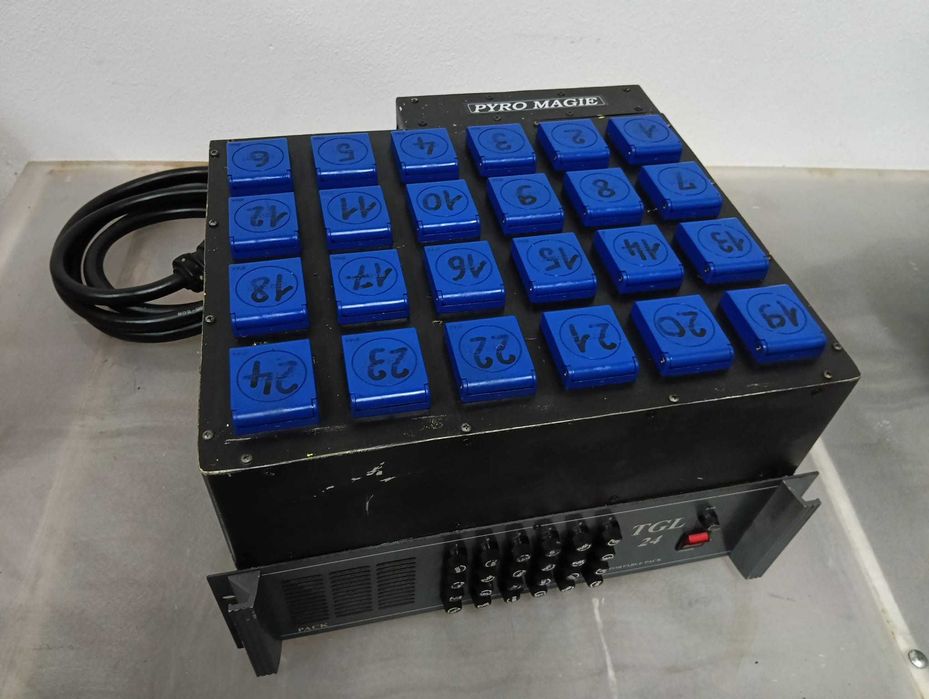 Pirotecnia sistema controle PYRO MAGIE TGL 24