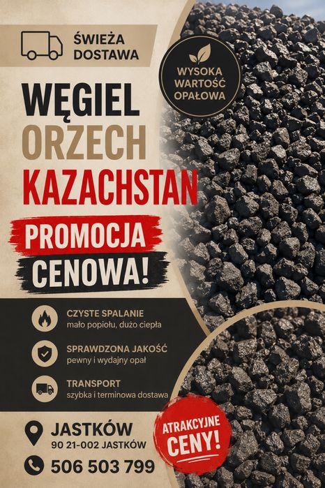 węgiel orzech kazachstan transport