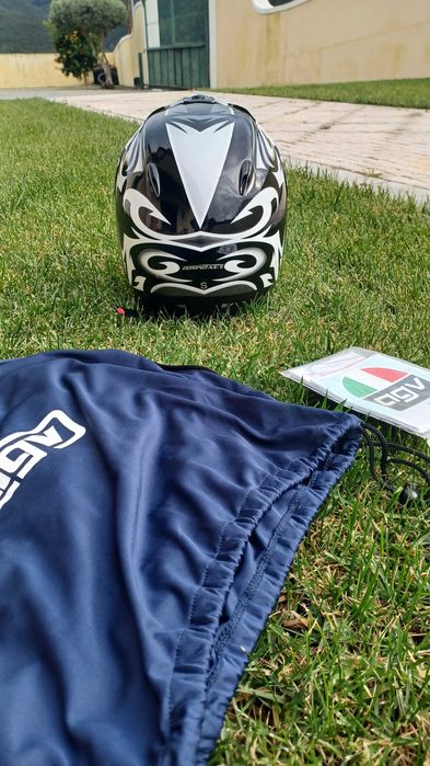 Capacete Vintage topo de gama AGV AX6