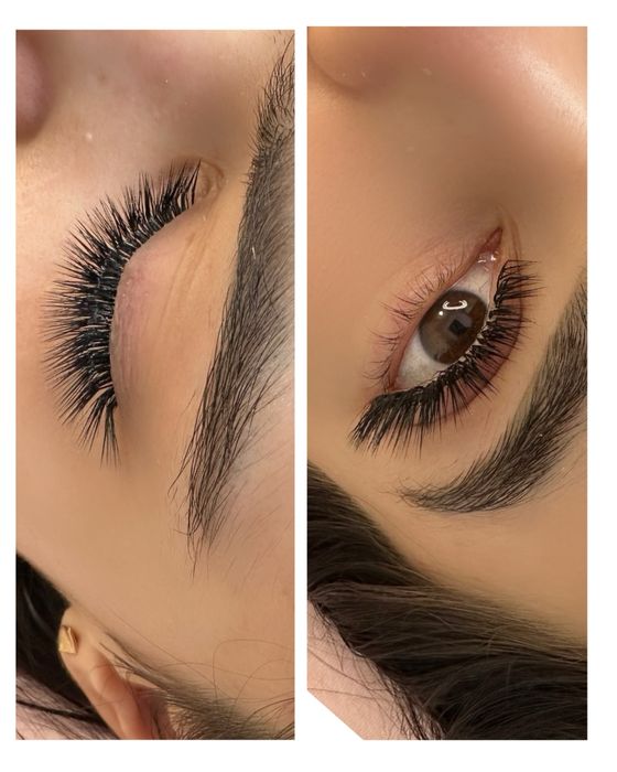 Нарощування вій : класика та обєми ( 2D-10D) - 500 грн