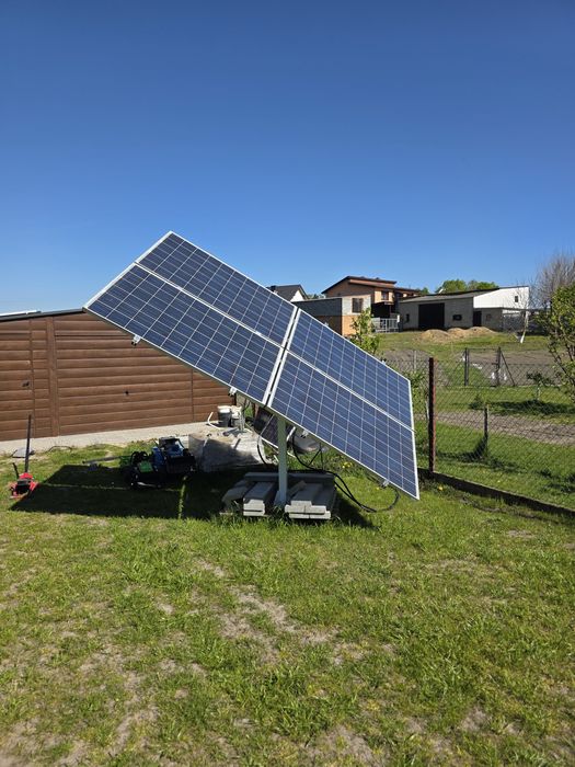 tracer solarny 2 osiowy z panelami