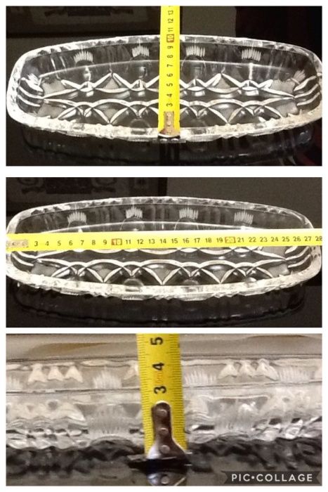 Хрустальные вазы.селедочница времен СССР