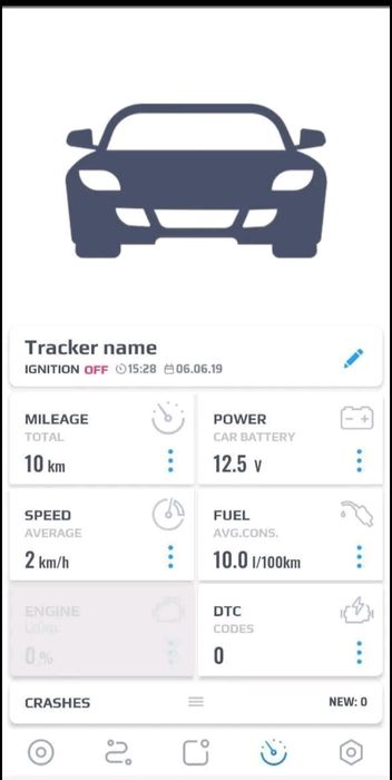 Sistema localização MetaTrak Plus