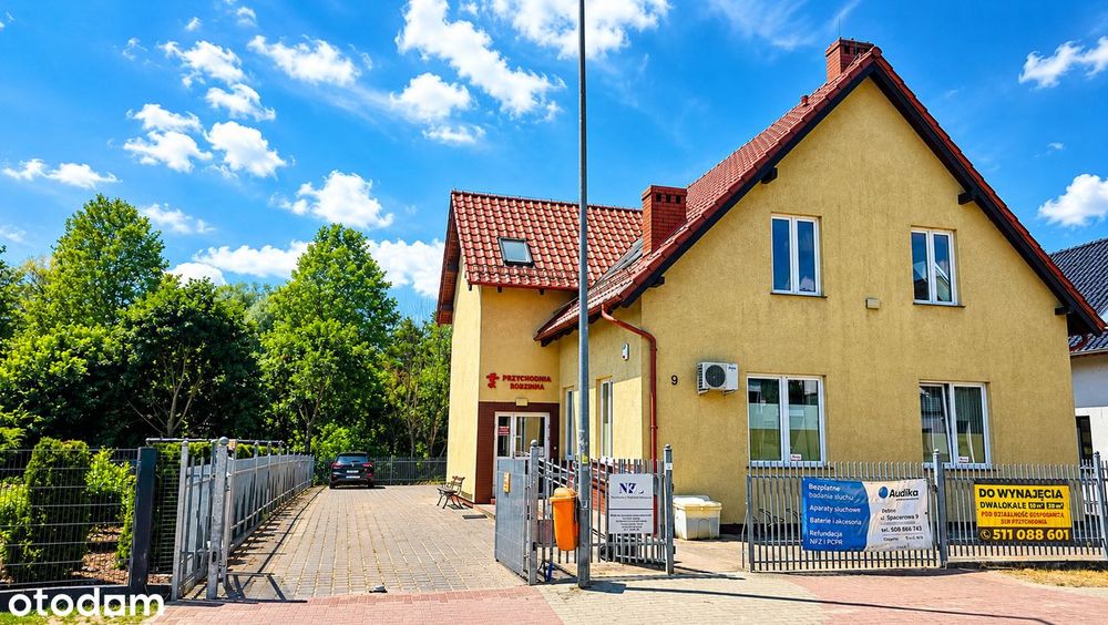 Gabinety do wynajęcia nad przychodnią | 20–50 m² | Dębno