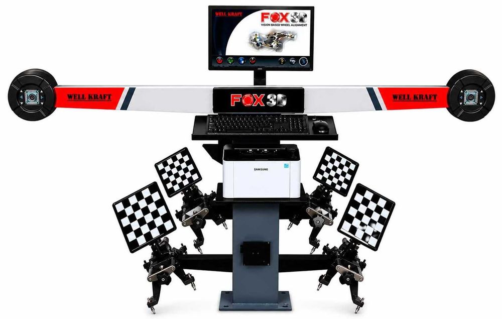 Стенд розвал сходження  3D    Well Kraft Fox