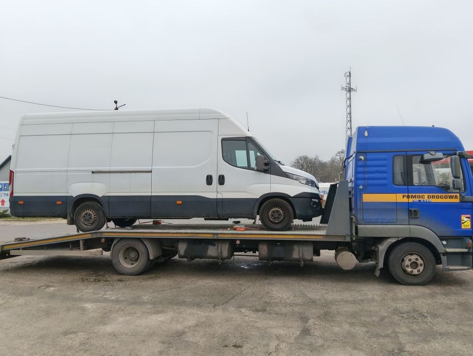 Laweta Transport Maszyn Pomoc Drogowa