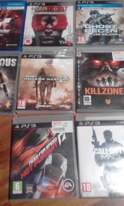 Jogos ps3 usados