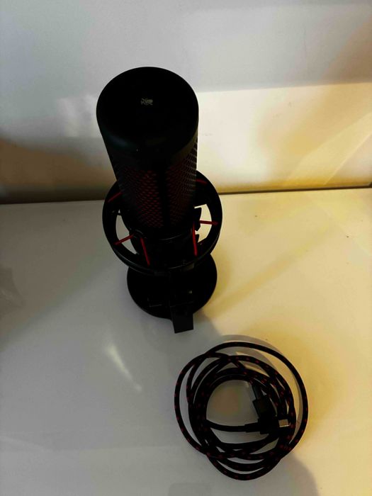 HyperX QuadCast 2 – Microfone USB (Preto)