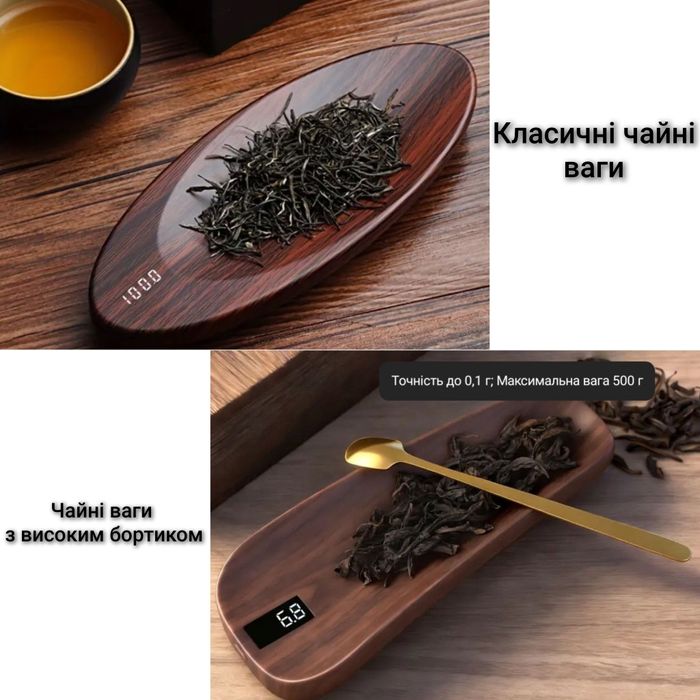 Електронні чайні ваги (від 0,1 до 500г, USB). Для чайних та церемоній.