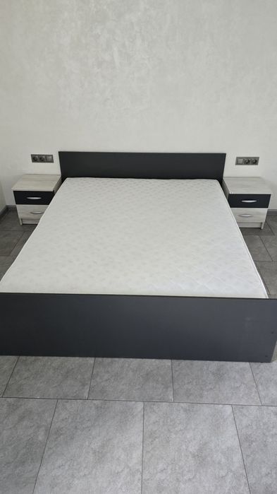 Ліжко ДВОСПАЛЬНЕ з МАТРАЦОМ 160х200 см в наявності в Черкасах!