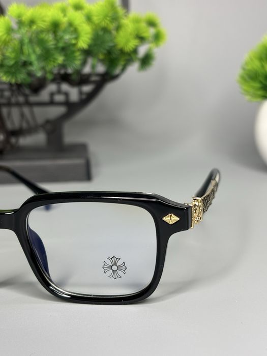 Окуляри Chrome Hearts .black&gold