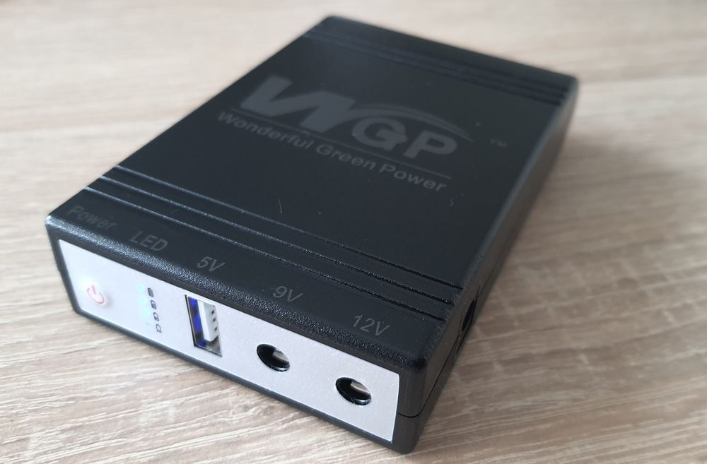 Безперебійник ДБЖ для роутера Mini DC UPS WGP103-