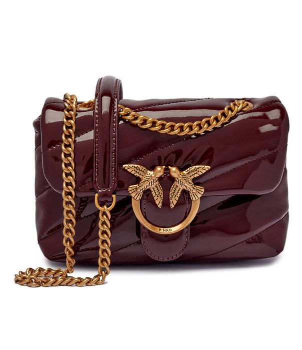 Сумка Pinko лакова