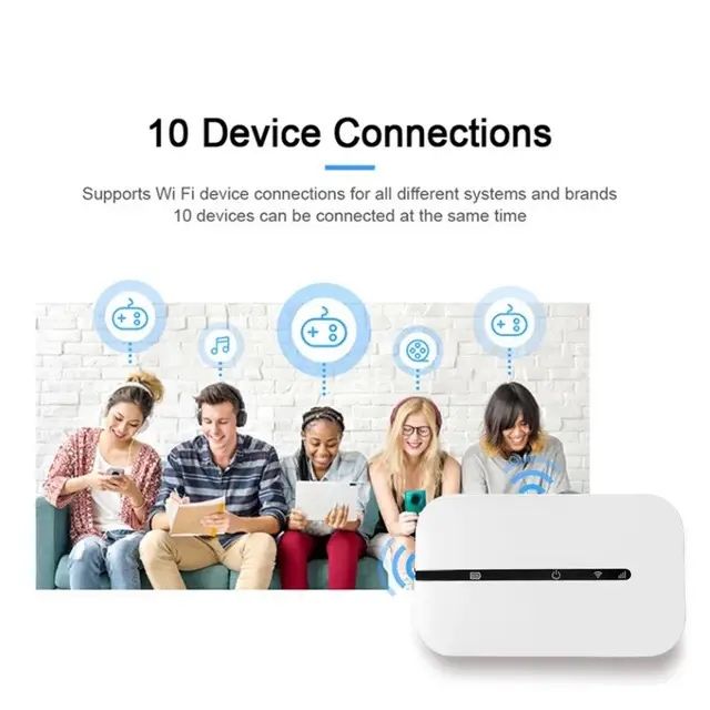Мобільний роутер MiFI на сім карту 4G/LTE