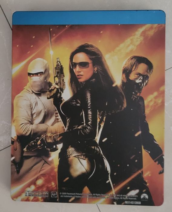 Bluray G.I.JOE - O Ataque dos Cobra Steelbook.