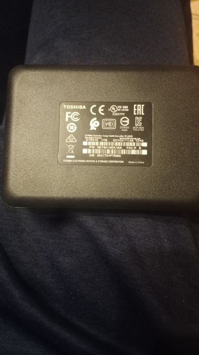 Dysk zewnętrzny Toshiba