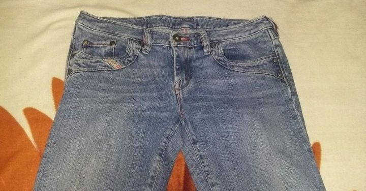 Jeansy damskie wysoki stan MNG 36 (S) lub jeansy Diesel W29