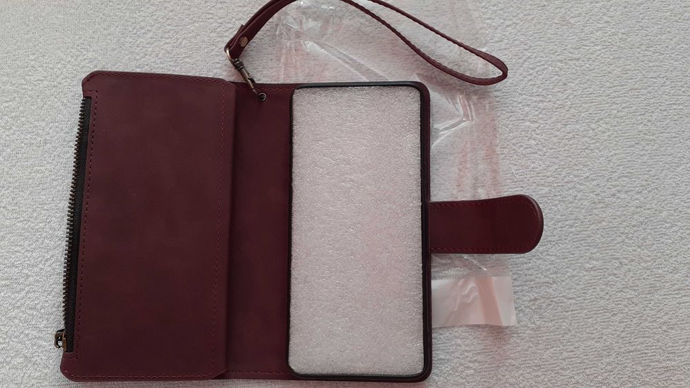 Etui Samsung S9 czerwone wino