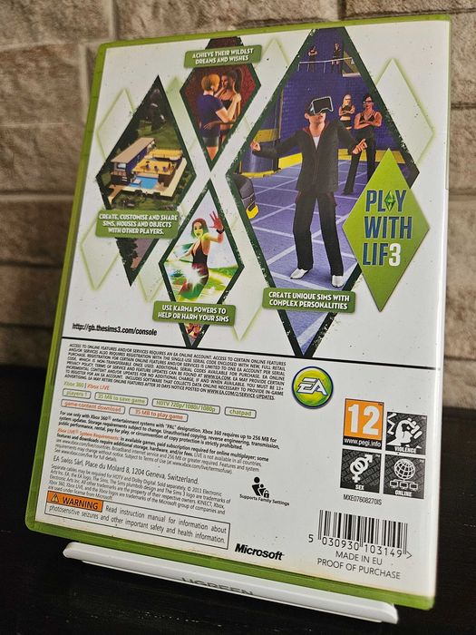 Jogo Xbox 360 - 'The Sims 3'