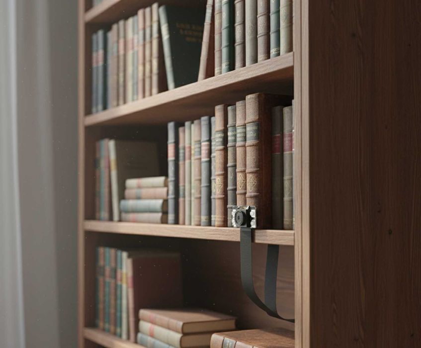 Mini Kamera WiFi C10 Full HD 1080P z Nocnym Podglądem IR 90°